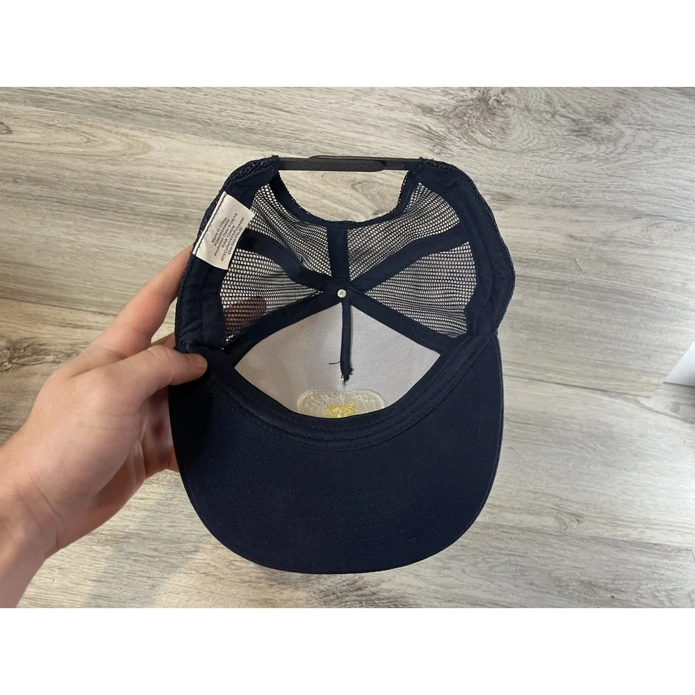 BSA Cub Scout SnapBack Hat Cap Mesh‎ Blue Youth Adjustable Vintage